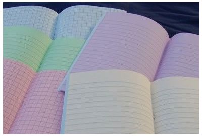Discover our coloured notebooks to support learners with dyslexia, Irlens Syndrome, and other visual stress issues