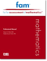 FAM - Feifer Assessment of Mathematics, Product Range