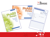 PHAB2 - Phonological Assessment Battery, Second Edition, Product Range