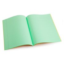 Tinted Lined Green A4 Exercise books - Pack Of 10 Books