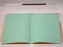 Tinted Grid Green A4 Exercise books- Pack Of 10 Books