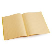 Tinted Lined Orange A4 Exercise books- Pack Of 10 Books